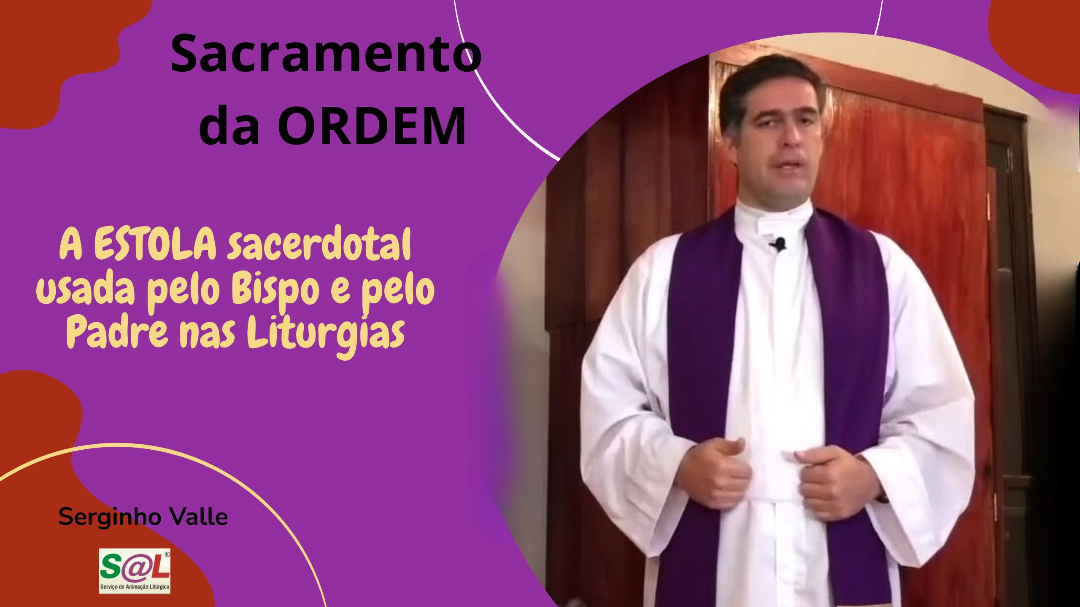 Estola usada pelo bispo e pelo presb�tero