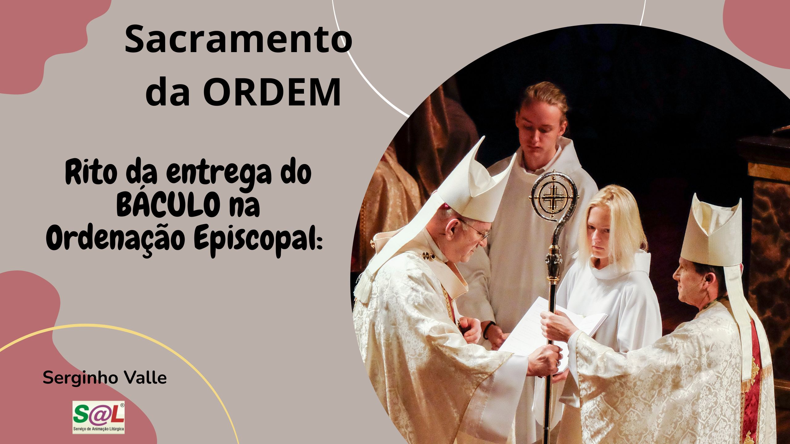 Rito da entrega do P�LIO na ordena��o episcopal